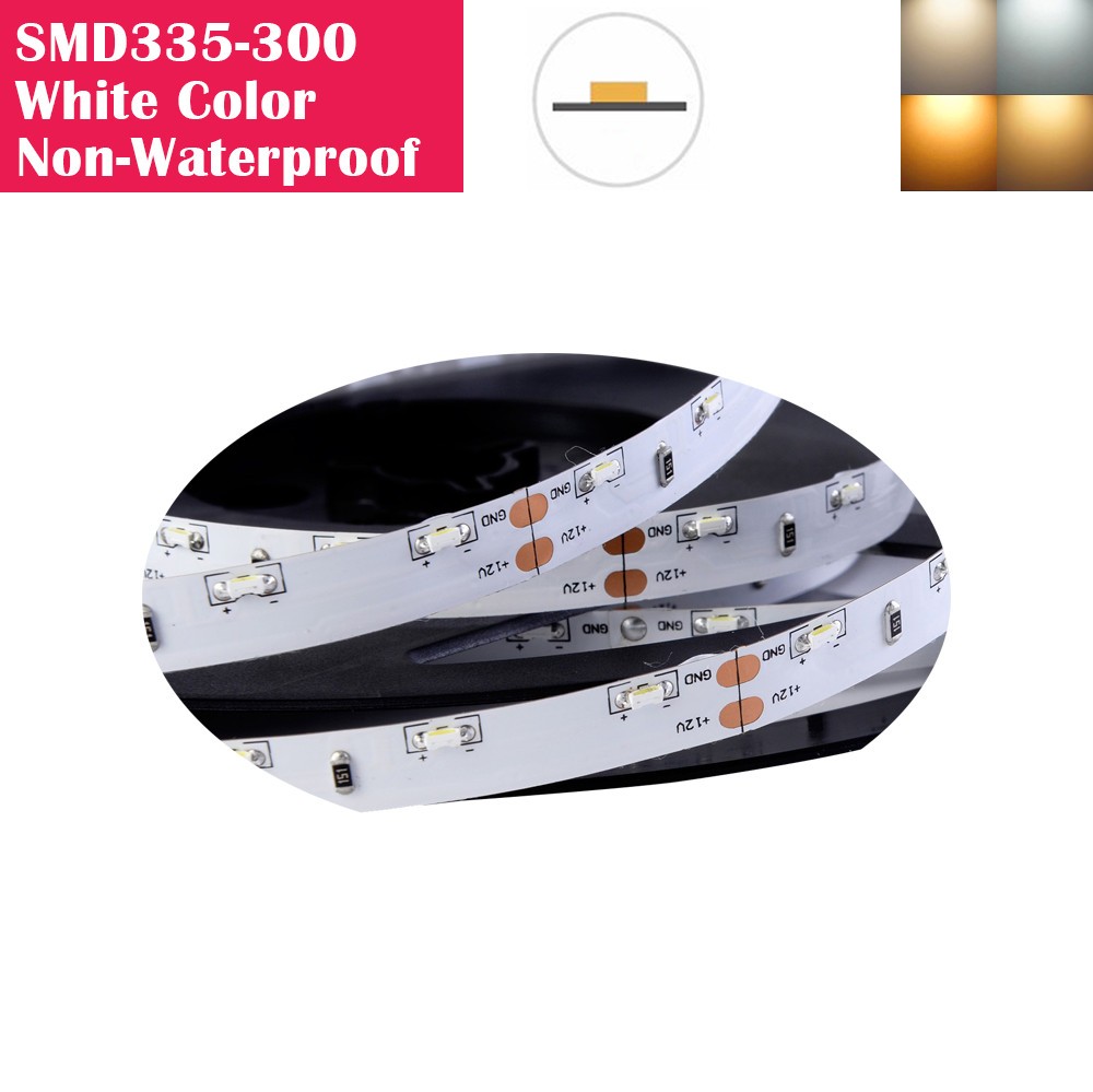5 Meters SMD335 Non-waterproof 300LEDs Flexible LED Strip Lights
